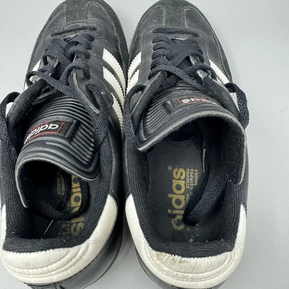 Adidas Samba Soccer Football Sneakers Black Athletic Shoes Mens 9.5